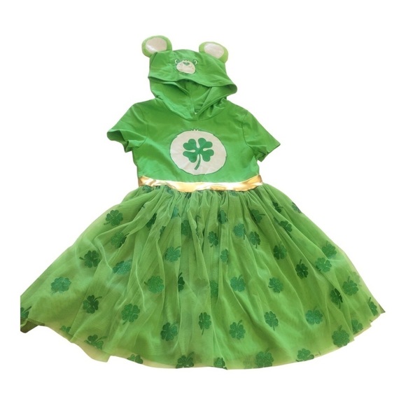 Care Bears Girls' Lucky St. Patrick's Day Tutú Dress NWT Size M8 - Picture 6 of 15